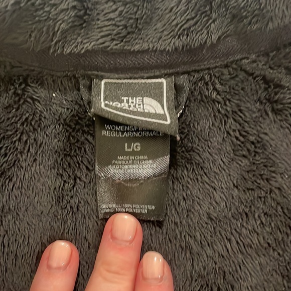 The North Face black fleece zip up jacket - Picture 2 of 5